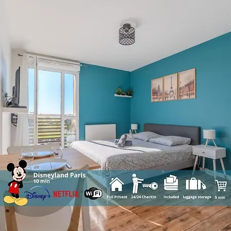 Apartamento Magical Getaway, 2 Pers, 5min Disneyland Paris